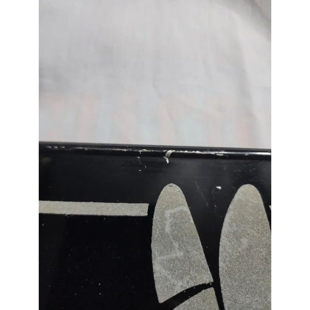 Vintage Playboy Bunny  Embossed Novelty License Plate Bow tie Bunny Used